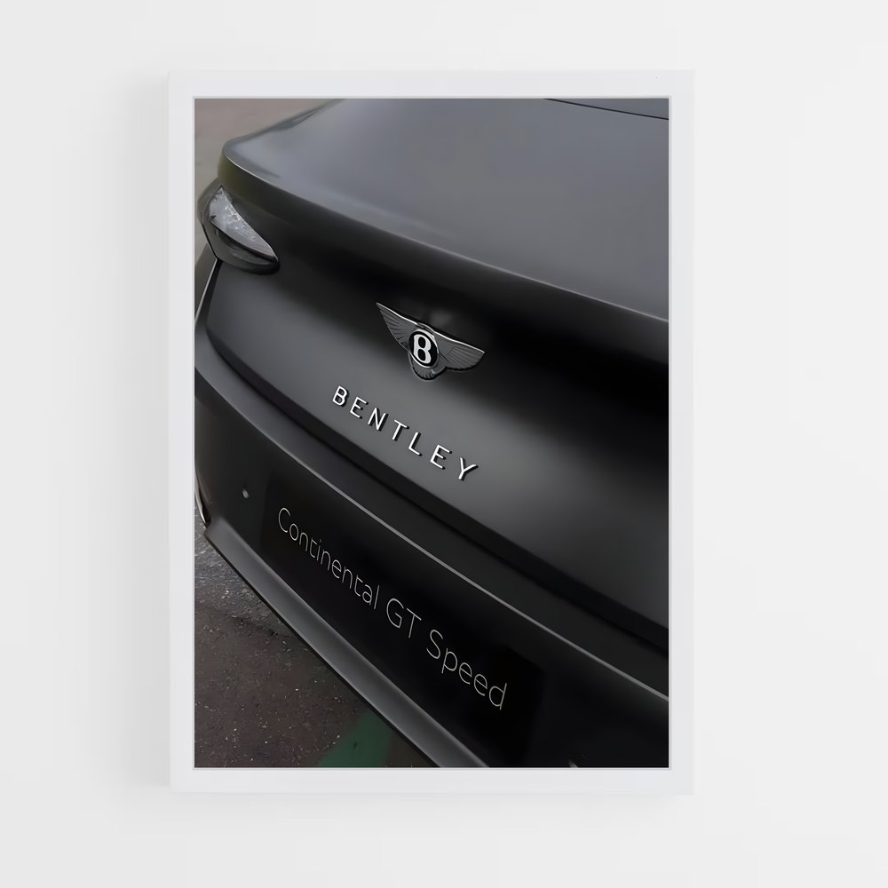 Poster Électrique Élégance – affiche Bentley (vue 3)